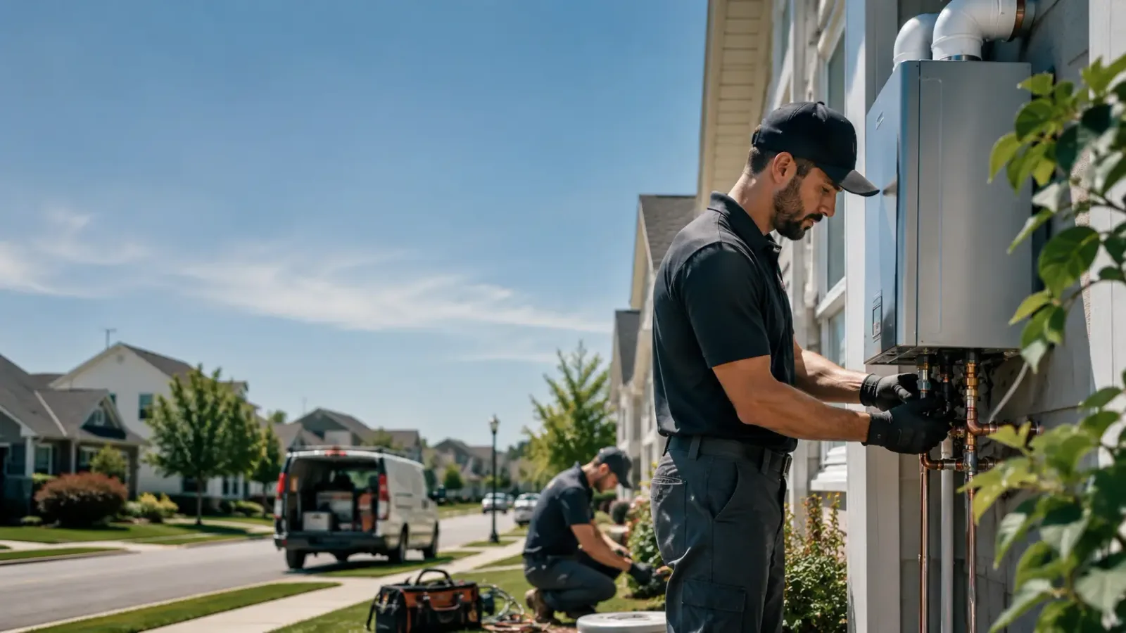 Tankless Water Heater Installation in Coupland, TX